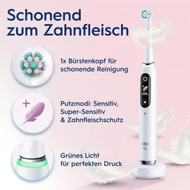 Oral-B iO Series 9N White Alabaster + Aufsteckbürsten 2 St.