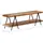 vidaXL TV-Schrank 160x40x50 cm Braun Massivholz