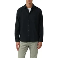 S.Oliver S.OLIVER, Langarmhemd schwarz, XL,