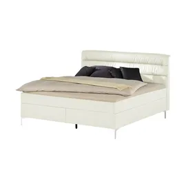 Möbel Kraft Boxspringbett 188 x 122 cm Grau