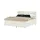Möbel Kraft Boxspringbett 188 x 122 cm Grau