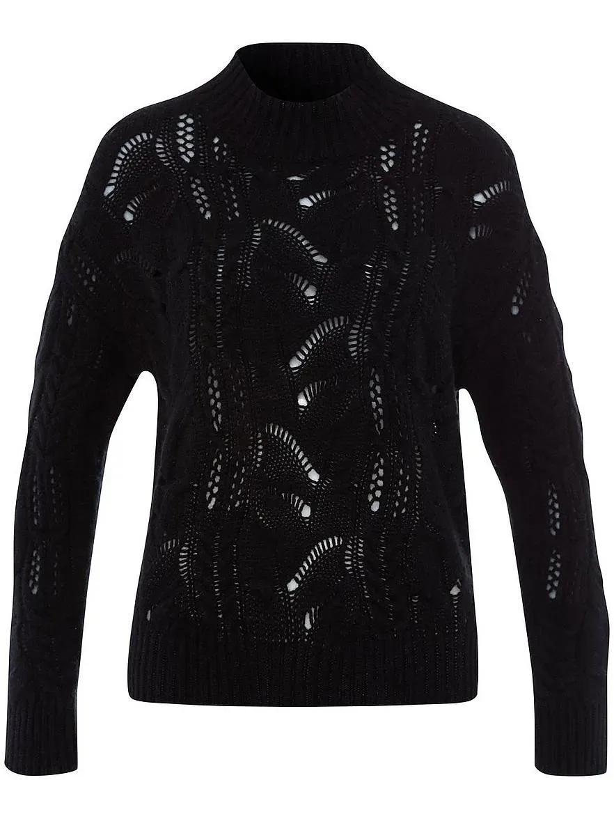 Pullover Kaschmir include schwarz, 40