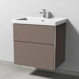Sanipa Waschtischunterschrank 2 Auszüge 65 x 0 x 0 cm Taupe-Matt