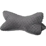 Dr. Berger Leseknochen Minky Anthrazit 40 x 18 cm 1 St Kissen