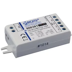 LED Bluetooth Dimmer CASAMBI DE4CHBT14-144 PWM4, Einbau, 12-24V, max. 144W, CASAMBI / Ausgang PWM, 4-Kanal RGBW ARD-800381