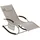 Tectake Gartenliege 142 x 62 x 92 cm Beige