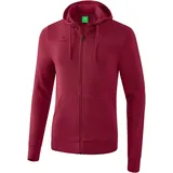 Kapuzenjacke bordeaux M