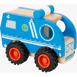 Small Foot Company Polizeifahrzeug aus Holz 11077 1,5 Jahre Blau