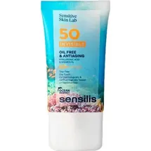 Sensilis Sonnenschutz Matt Gel Invisible Gel LSF 50+ 40 ml