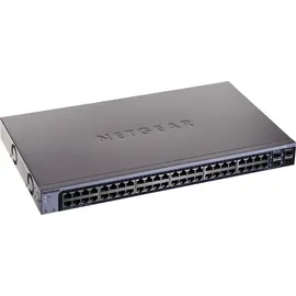 Netgear 48-Port Gigabit Ethernet Smart Switch (GS748T): Managed, optional mit 1 Jahr Insight Cloud Management, mit 2 1G SFP und 2 1G Combo, Desktop- oder Rack-Befestigung