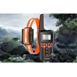 rojeco Elektrisches Antibellhalsband 1000 m Orange One Size