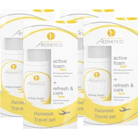 AESTHETICO Reiseset Refresh & Care + Active Foam Reinigungsschaum 100 ml