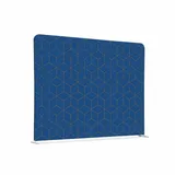 Showdown Displays Raumteiler 200x150cm Hexagon bl/br