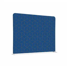 Showdown Displays Raumteiler 200x150cm Hexagon bl/br