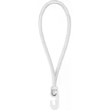 Bradas Spanngummi mit Haken in Weiß 25 cm