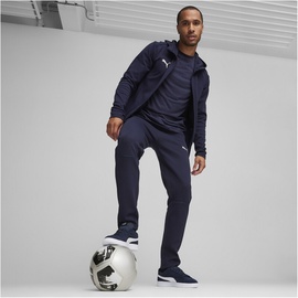 Puma teamFINAL Casuals Kapuzenjacke Herren 06 navy/silver M