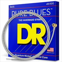 DR Strings Pure Blues PB-45/100 – E-Bass Saiten, 4-Saiter