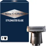 King C. Gillette Style Master Klinge 4D Metall-Rasierklingen Nachfüllpackung 3 St.