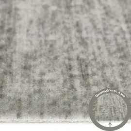 Andiamo "Paris Nadelfilz, Gesamthöhe 4 mm, grau hellgrau 25 Stück & strapazierfähig, (4 qm)