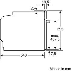 Bosch Herdset Backofen mit Induktionskochfeld schwarz - autark