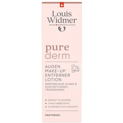 Widmer Purederm Augen Make-up-Entferner ohne Parfum