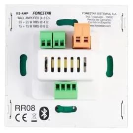 Fonestar KS-AMP / Wandmontierter Mini-Verstärker / Bluetooth, USB, / FM / 2x15W (Verstärker), Stereoverstärker