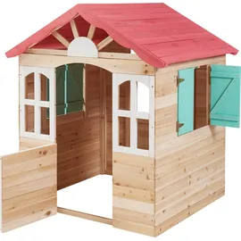casa.pro Spielhaus Lulä 130 x 115 x 101 cm Natur