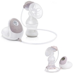 Cangaroo Elektrische Milchpumpe Elektrische Milchpumpe Gentle Touch XN-D207, LCD-Anzeige, einstellbar beige|weiß