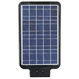 V-Tac - Solar Straßenleuchte, mit Solarpanel, Schwarz,