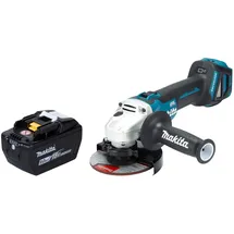 Makita DGA511Z inkl. 1 x 9,0 Ah ohne Ladegerät