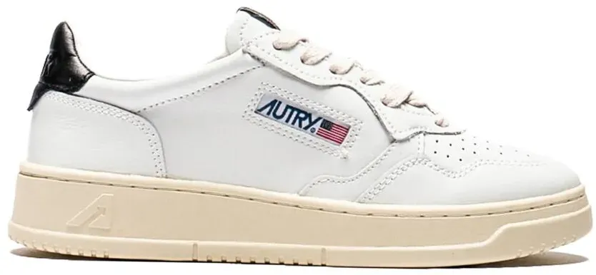 Autry Action Shoes WMNS MEDALIST LOW - Weiss/Schwarz - 9