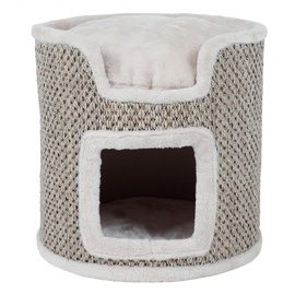 TRIXIE Cat Tower Ria Ø 37 x 37 cm grau/natur