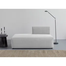 LeGer Home by Lena Gercke Chaiselongue LYZA Open end 152 x 96 x 74 cm 1-tlg. grau
