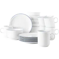 SELTMANN WEIDEN Compact Frühstück-Set 18-tlg. Blaurand