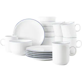 SELTMANN WEIDEN Compact Frühstück-Set 18-tlg. Blaurand