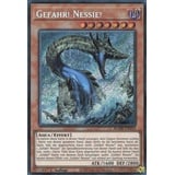 YuGiOh-Karte Gefahr! Nessie! BLMR-DE059 Secret Rare Near Mint / Deutsc