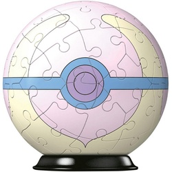 Ravensburger 3D-Puzzle Puzzle-Ball Pokémon Heilball, 54 Puzzleteile, Made in Europe bunt