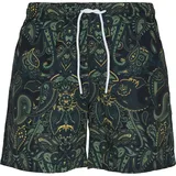 URBAN CLASSICS Paisley Badeshorts Paisley S