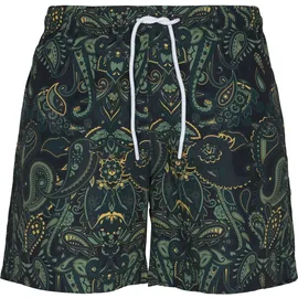 URBAN CLASSICS Paisley Badeshorts Paisley S