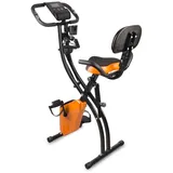 Bonplus BP | Fitnessbike | Wonder Cycle | Heimtrainer | Vollständige Übung | 120kg Belastbar | Hometrainer | Indoor Cycling Bike | Fitness - Orange