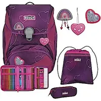 Scout Neo Superflash Schulranzen-Set 4-teilig Lovely