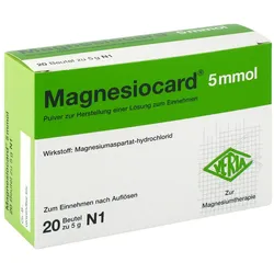 Magnesiocard 5 mmol Pulver