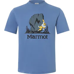 Marmot Bouldering Marty Short Sleeve rain cloud (24370) L