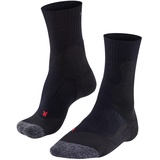 Herren Tennissocken M So Baumwolle Funktionsmaterial antiblasen 1 Paar Schwarz Black 3000 46-48