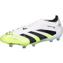 adidas Predator Elite LL FG - Ftwr White/Core Black/Lucid Lemon / 43 1⁄3