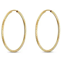 FAVS Creolen diamantiert Gelbgold 87995658