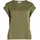 VILA VIELLETTE Kurzarmshirt Grün 34