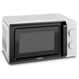 Medion MD 11475 Mikrowelle schwarz/weiß 20l