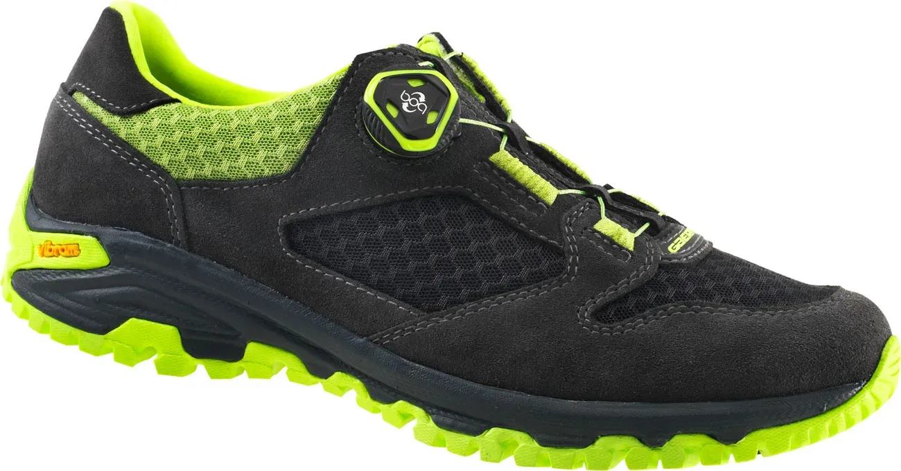 Gaerne G.Volt Vibram, chaussures - Gris Foncé/Vert Néon - 46 EU