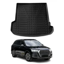 Omac Kofferraumwanne Laderaumwanne für Audi Q7 4M 2015-2025 Gummi TPE Schwarz
